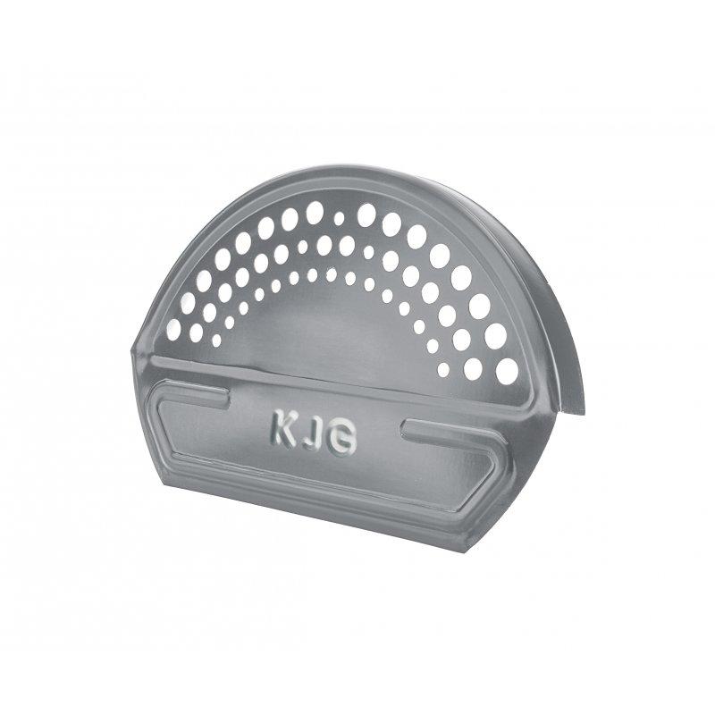 Ukončenie hrebenáča čelné  - Pozink lakovaný  - Prachovo šedá  -  Obrázok