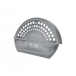 Ukončenie hrebenáča čelné  - Pozink lakovaný  - Prachovo šedá  -  Obrázok 1