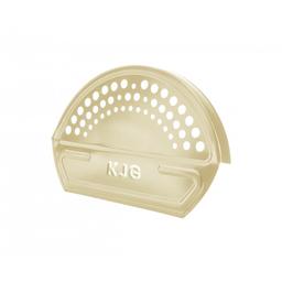 Gerinc véglezáró  - Festett acél  - Bézs  -  Kép 1