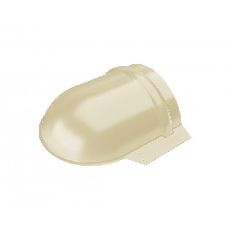 Kúpelem véglezároelem  - Festett acél  - Bézs  -  Kép