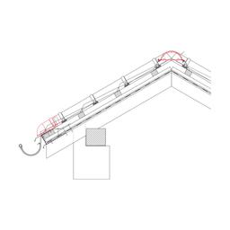 Ukončenie hrebenáča oblé  - Pozink lakovaný
STUCCO  - Intenzívna čierna STUCCO  -  Obrázok 2
