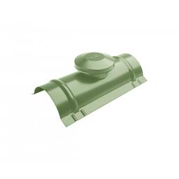 Prezračevalni slemenjak  - Pocinkano barvano  - Zelena svetlo  -  Slika 1