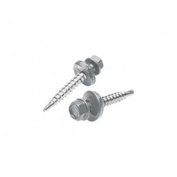 Pocinkan samovrezni kleparski vijak - Pocinkano barvano - Prašno siva - Slika 1