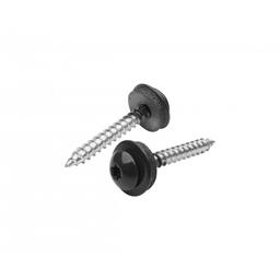 Rozsdamenetes acél menetes csavar - Festett rozsdamentes acél A2/A2 - Fekete - Kép 1