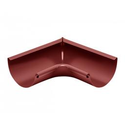 Внутренний угол желоба  - Лакированная оцинковка  - Стальной красный  -  Изображение 1