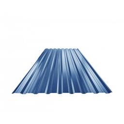 Трапециевидный профиль кровельный фасадный с нахлестом TR 18B+  - Лакированная оцинковка  - Темно-синий  -  Изображение 1