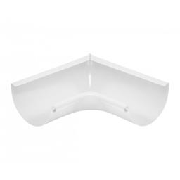 Внутренний угол желоба  - Лакированная оцинковка  - Серо-белый  -  Изображение 1