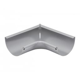 Внутренний угол желоба  - Лакированная оцинковка  - Белый алюминий  -  Изображение 1