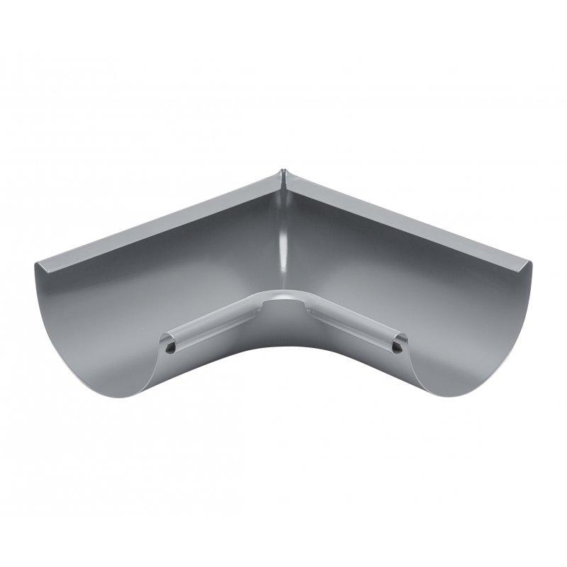 Внутренний угол желоба  - Лакированная оцинковка  - Пыльно-серый  -  Изображение