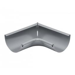 Внутренний угол желоба  - Лакированная оцинковка  - Пыльно-серый  -  Изображение 1