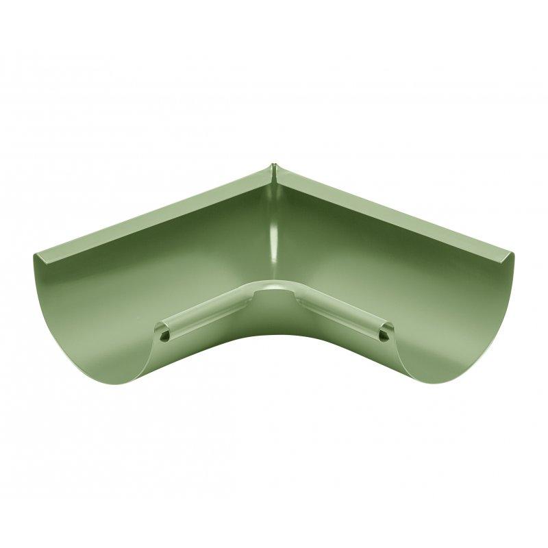 Внутренний угол желоба  - Лакированная оцинковка  - Трава зеленая  -  Изображение