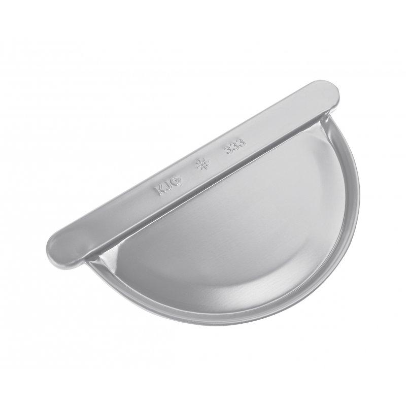 Zaključek žleba  - Pocinkano barvano  - Srebrna  -  Slika