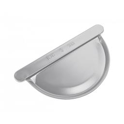 Zaključek žleba  - Pocinkano barvano  - Srebrna  -  Slika 1