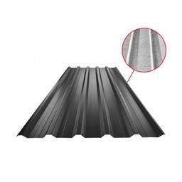 Trapéz strešný s prelisom TR 35A+ SQ (sound – aqua)  - Pozink lakovaný
MATT MARCEGAGLIA  - Intenzívna čierna MATT  -  Obrázok 1