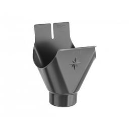 Outlet  - Galvanized steel prepainted  - Anthracite  -  Picture 1