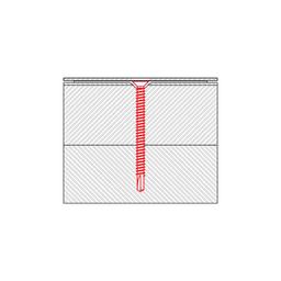 Оцинкованный винт DABO  - Оцинковка  - Natur  -  Изображение 3