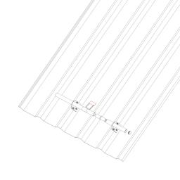 PVC čierny návlek na rozrážač ľadu  - PVC  - Intenzívna čierna  -  Obrázok 3