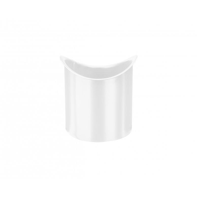 Strešné žľabové hrdlo  - Pozink lakovaný  - Šedo biela  -  Obrázok