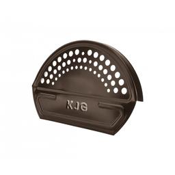 Ridge edge cap  - Galvanized steel prepainted  - Dark brown ČOKO  -  Picture 1