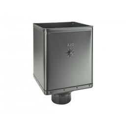 Vízgyüjtő üst DESIGN  - Festett acél  - Antracit  -  Kép 1