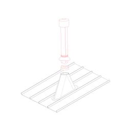 Vetrací komín + EPDM - Hliník lakovaný
W.15 - Zeleno hnedá W.15 - Obrázok 3
