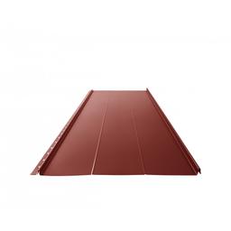 Strešni panel CLICK 515 R  - Pocinkano barvano  - Vinsko rdeča  -  Slika 1