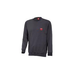 Толстовка из хлопка антрацитового цвета  - 60 % хлопок/40 % полиэстер (прибл. 300 g/m²)  - Антрацит  -  Изображение 1