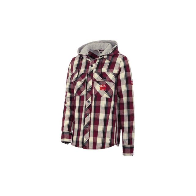 Изображение - Pубашка с капюшоном pубинового цветаnull