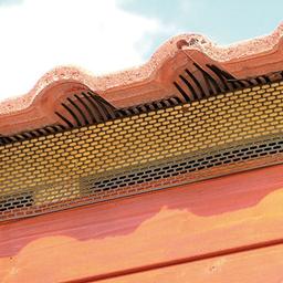 Odkvapový hrebeň mriežka  - Polypropylén  - Testa di Moro  -  Obrázok 4