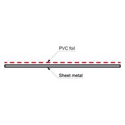 PVC plastic-coated coil - Dusty grey - Picture 3