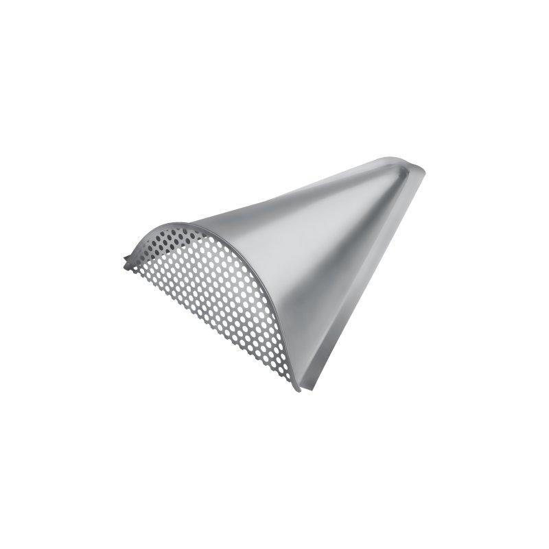 Žabia papuľa odvetranie hrebeňa  - Pozink lakovaný  - Prachovo šedá  -  Obrázok