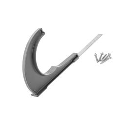 Ровный держатель-кронштейн балки  - Алюминий – Natur  - Лакированная оцинковка – Антрацит  -  Изображение 1