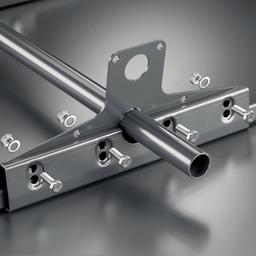 Snehový zachytávač dvojdierový  - Pozink lakovaný
MATT  - Antracit MATT  -  Obrázok 2