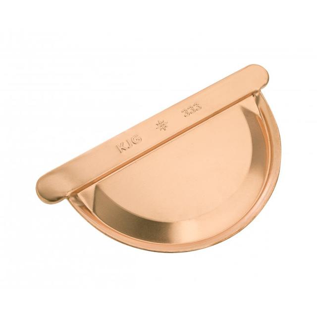 Изображение - Заглушка желоба полукруглаяnull