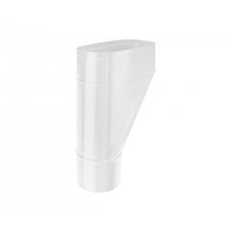 Side hopper  - Galvanized steel prepainted  - Grey white  -  Picture 1