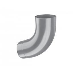 Könyök 72° - Festett acél - Galambszürke - Kép 1