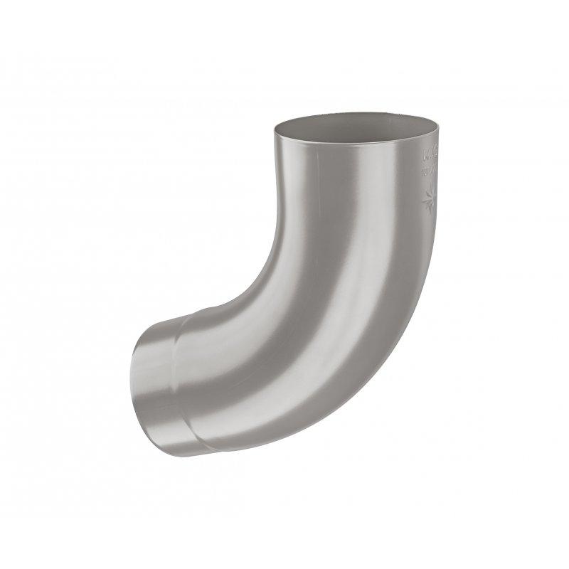 Zvodové koleno 72°  - Pozink lakovaný  - Bielo hliníková tmavá – P.20  -  Obrázok