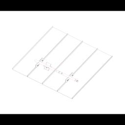 Cev za snegolov  - Aluminij – Natur  - Pocinkano barvano – Zelena mahovo  -  Slika 3