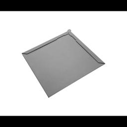 Square roof covering  - Titanium zinc
Patina  - Blue-grey  -  Picture 1