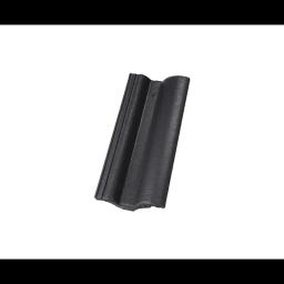 Škridla polovičná DANUBIA  - Antracit – INOVA  -  Obrázok 1