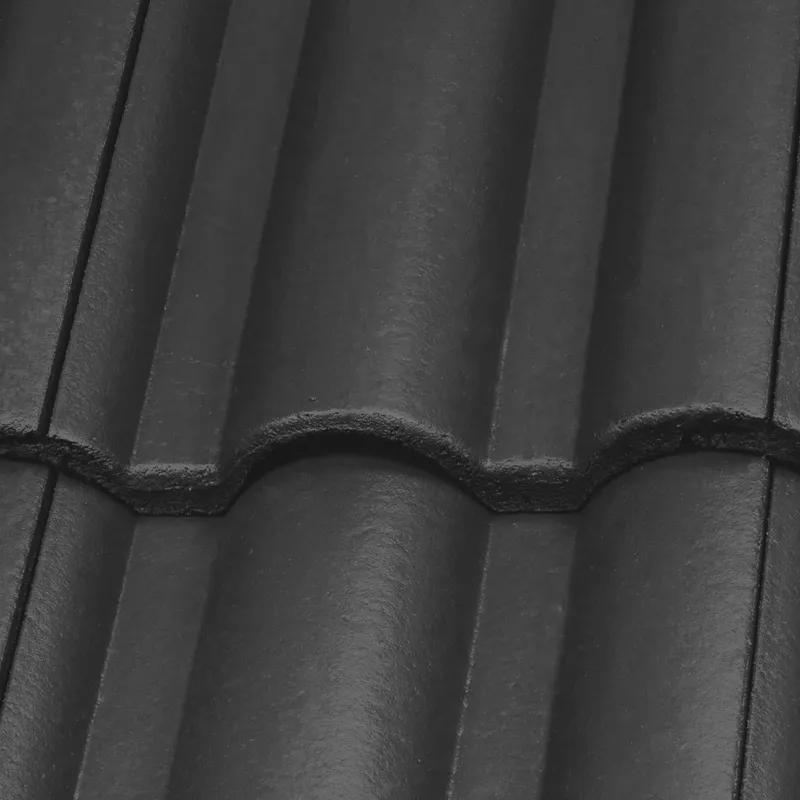 Škridla odvetrávacia DANUBIA  - Tmavo sivá – INOVA  -  Obrázok