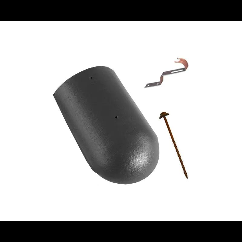 Hrebenáč začiatočný a konečný DANUBIA  - Antracit – INOVA  -  Obrázok