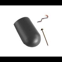 Hrebenáč začiatočný a konečný DANUBIA  - Antracit – INOVA  -  Obrázok 1