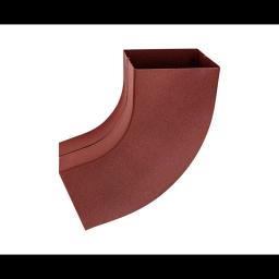 Zvodové koleno hranaté 72°  - Hliník lakovaný
W.15  - Oceľovo červená W.15  -  Obrázok 1