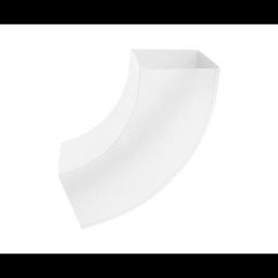Elbow square 72°  - Aluminium prepainted
W.15  - Pure white W.15  -  Picture 2
