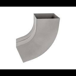 Сливное колено прямоугольного сечения 72°  - Лакированный алюминий
W.15  - Белый алюминий темный W.15  -  Изображение 1