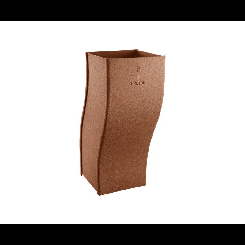 Zvodové koleno odskokové hranaté  - Hliník lakovaný
W.15  - Medeno hnedá W.15  -  Obrázok