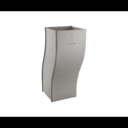 Колено со сгибом прямоугольного сечения  - Лакированный алюминий
W.15  - Белый алюминий темный W.15  -  Изображение 1