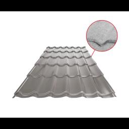 Strešná krytina UNI 1 SQ (sound – aqua)  - Hliník lakovaný  - Bielo hliníková tmavá  -  Obrázok 1