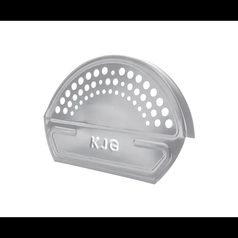 Ukončenie hrebenáča čelné  - Hliník lakovaný  - Bielo hliníková  -  Obrázok